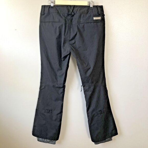 Burton Indulgence Pants Womens Large Black Dryride Thigh Vents Boot Cover Skiing - Picture 7 of 15